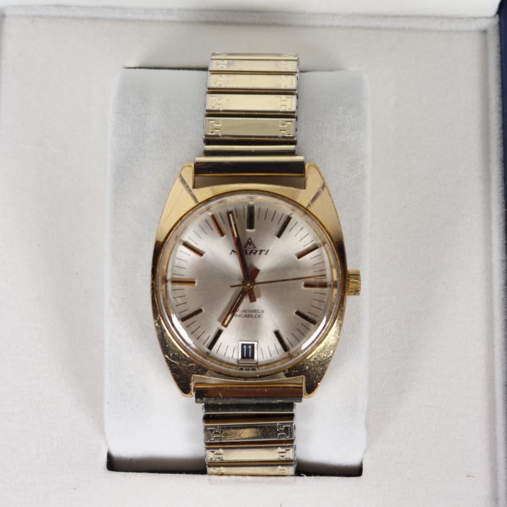 Vintage Marti Horloge - Incl. Garantie (B), Flex Ltd., Gebruikt, https://flex.com/contact-us, Nobelstraat 10, 5807 GA Oostrum LB, Limburg, Nederland
