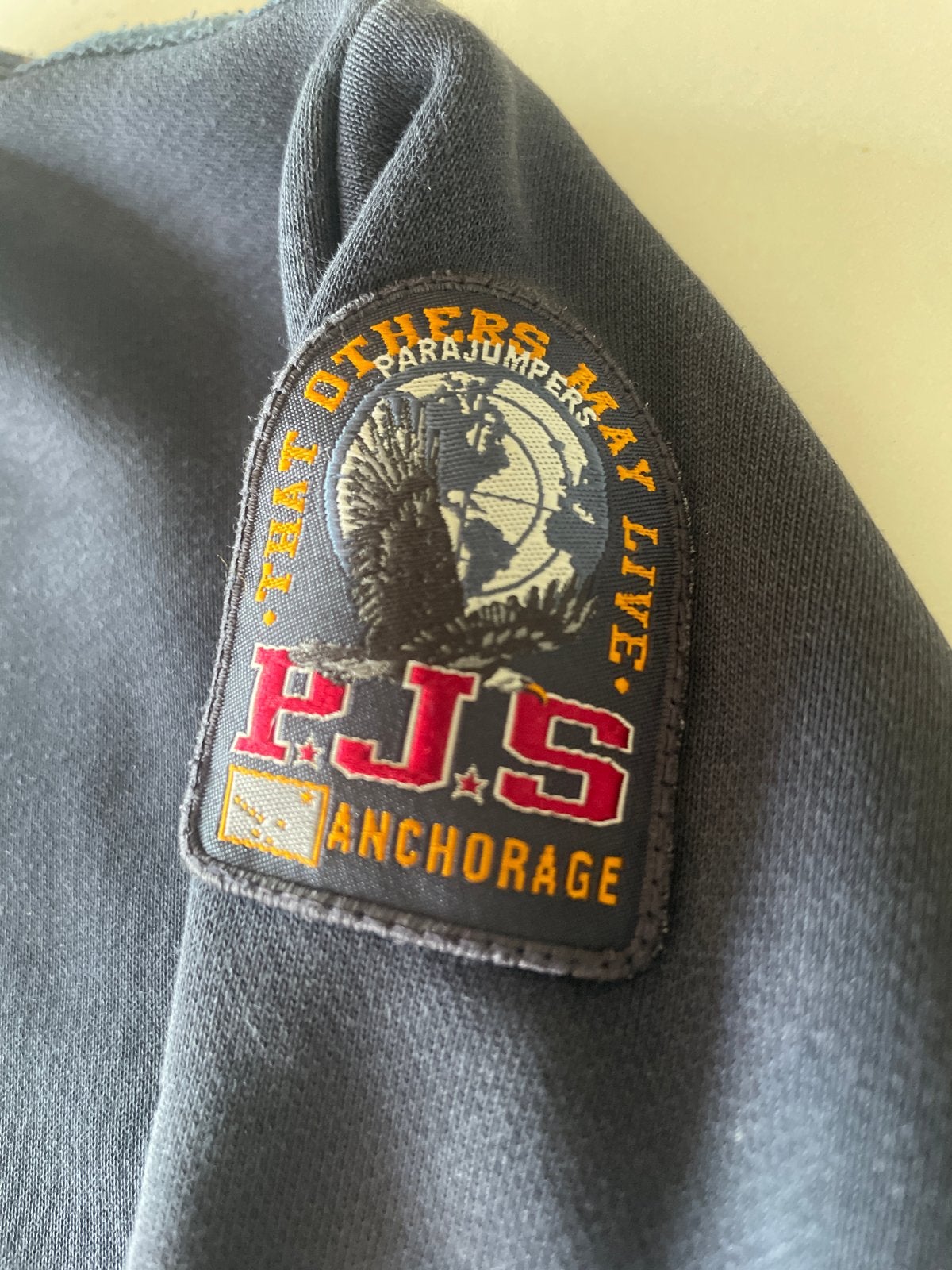 Parajumpers Fleece Trui Donkerblauw Maat Y-S, Ophalen of Verzenden, Zo goed als nieuw, Jongen of Meisje