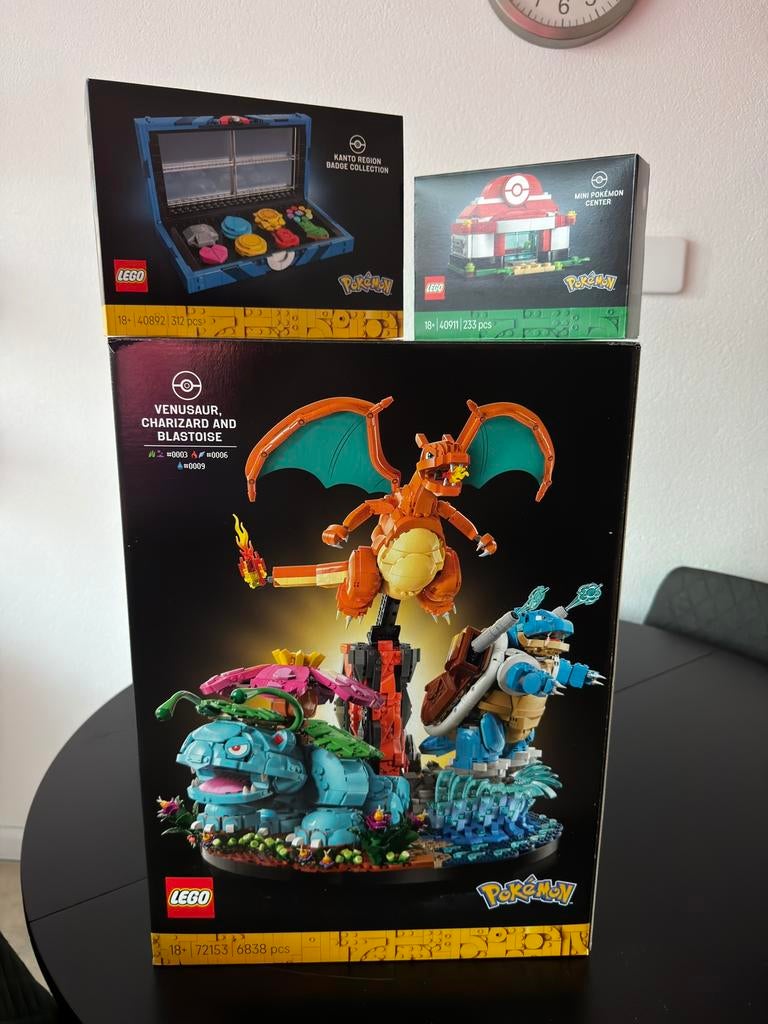 Lego Pokemon: 72153, 40892 & 40911, Ongeopend/sealed, Lego, Nieuw, Ophalen of Verzenden