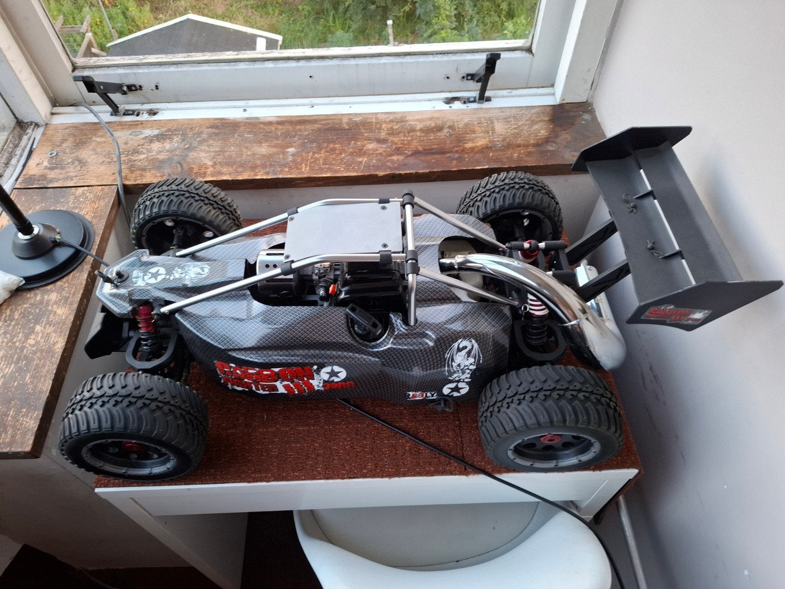 reely carbon fighter, Benzine, Auto offroad, Nieuw, Ophalen of Verzenden