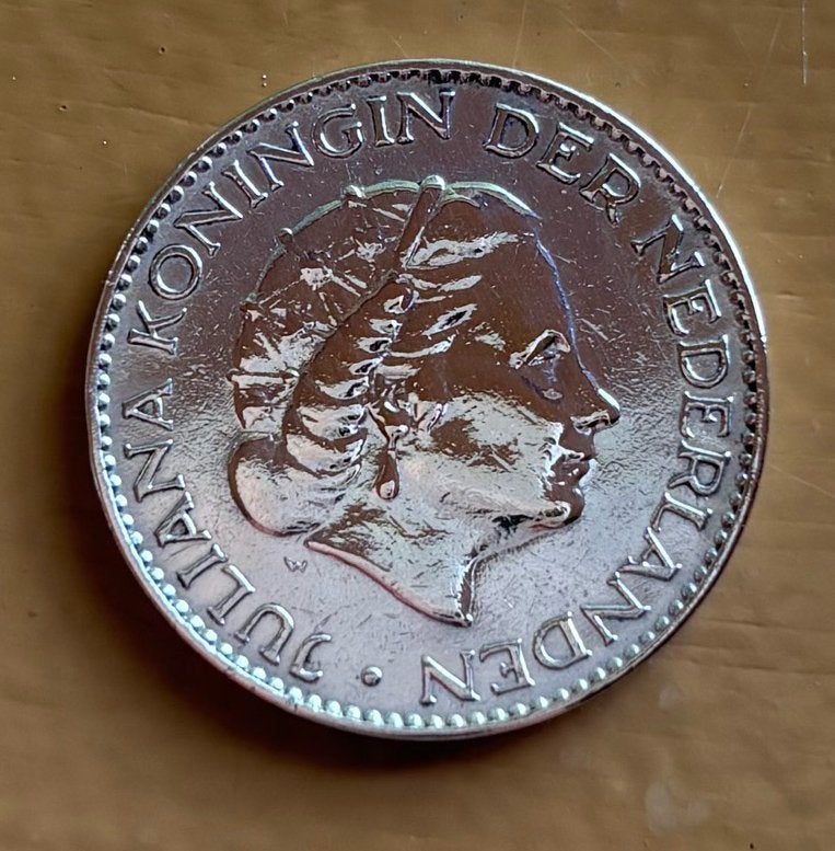 Nederlandse gulden 1956 ZF, Postzegels en Munten, Munten | Nederland, Ophalen of Verzenden, Koningin Juliana, 1 gulden, Zilver
