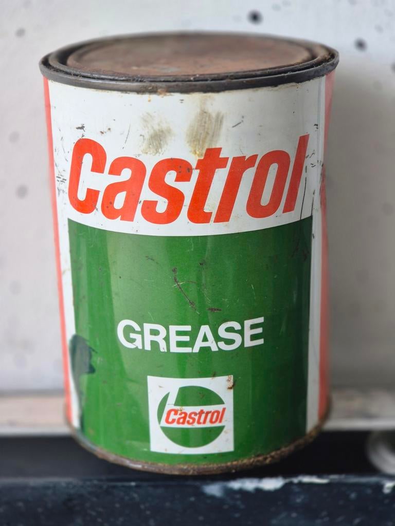 Castrol Crease Olie blik, Ophalen of Verzenden, Gebruikt, Overige