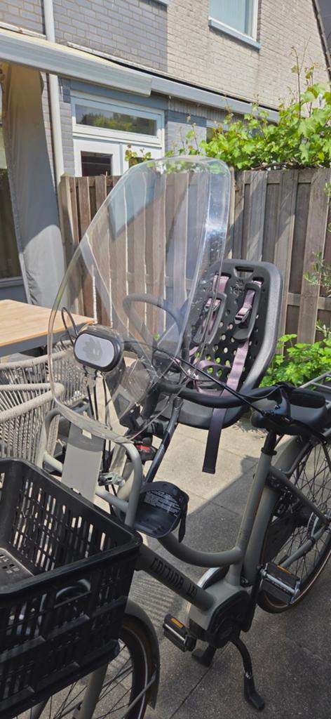 Yepp Mini fietsstoeltje met windscherm, Ophalen