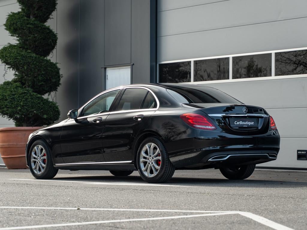Mercedes-Benz C-klasse 200 Sport Edition Premium Plus I Pano, Automaat, Euro 6, 4 cilinders, Zwart