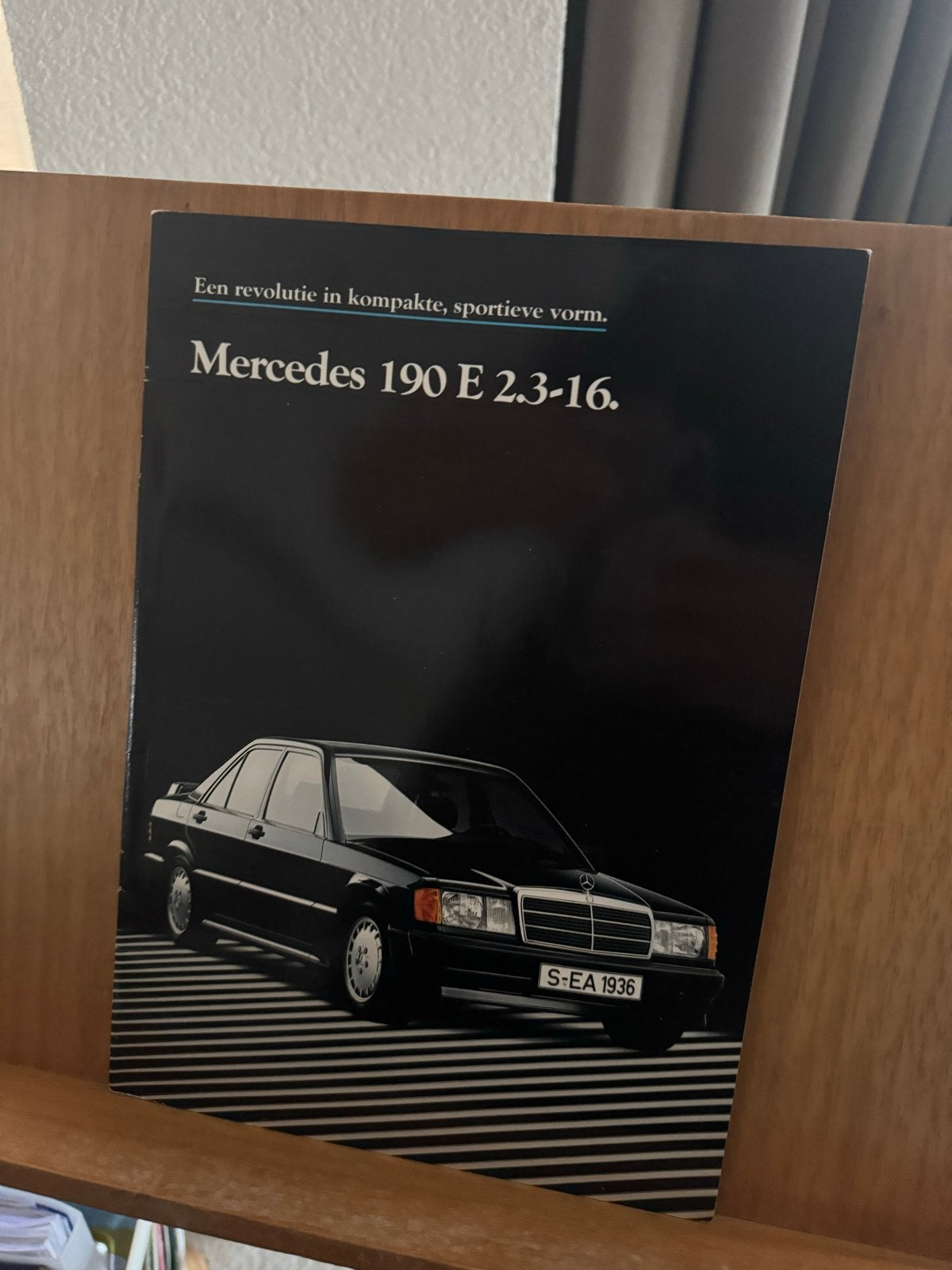 Mercedes 190 E 2.3-16 Brochure, Ophalen of Verzenden, Zo goed als nieuw, Mercedes