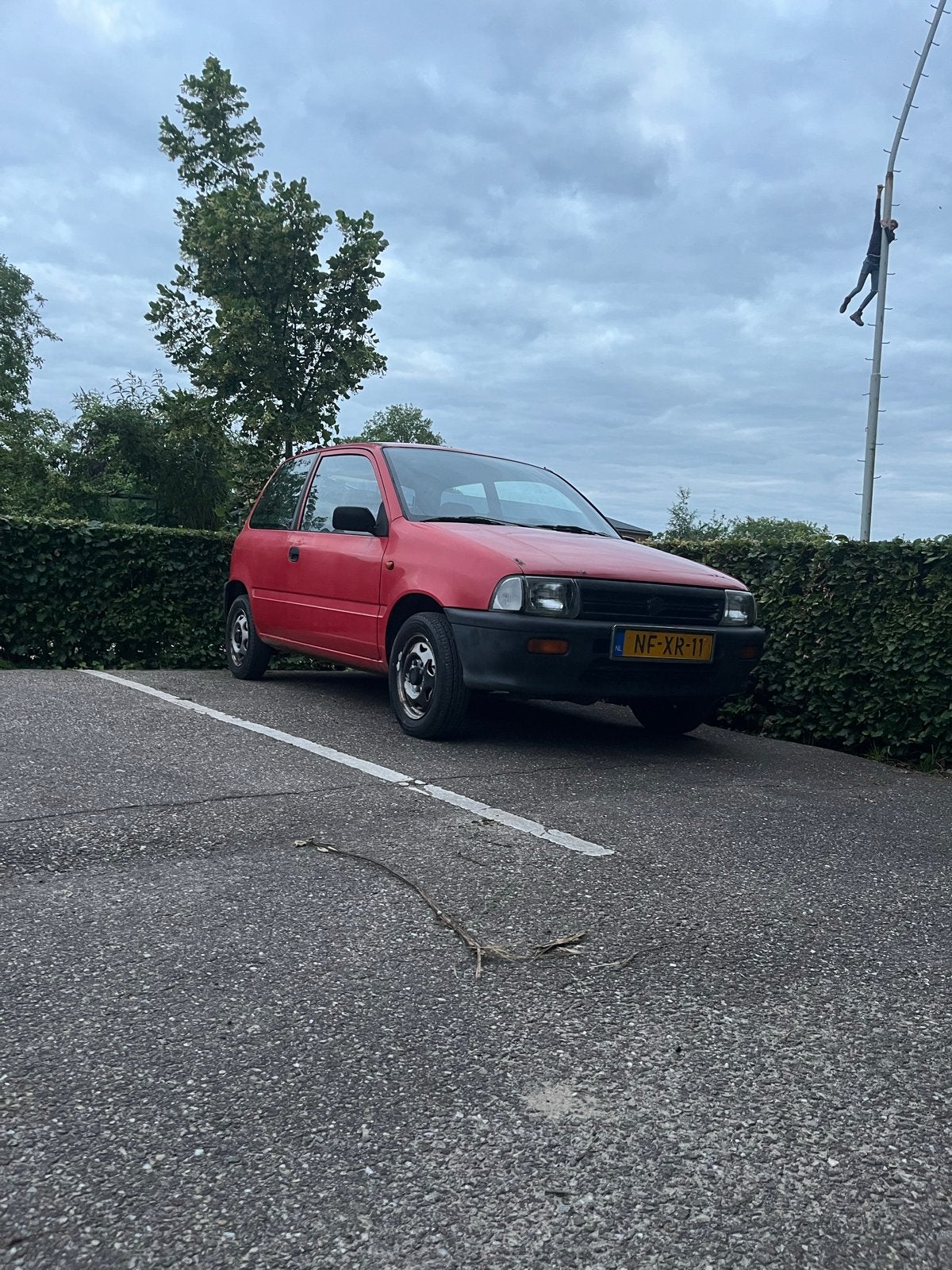 Suzuki Alto 1.0 GL 1995 Rood, Ophalen, Gebruikt