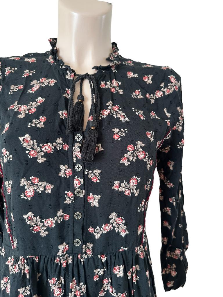 Indi & Cold jurk S, Kleding | Dames, Zwart, Ophalen of Verzenden, Zo goed als nieuw, Korte mouw