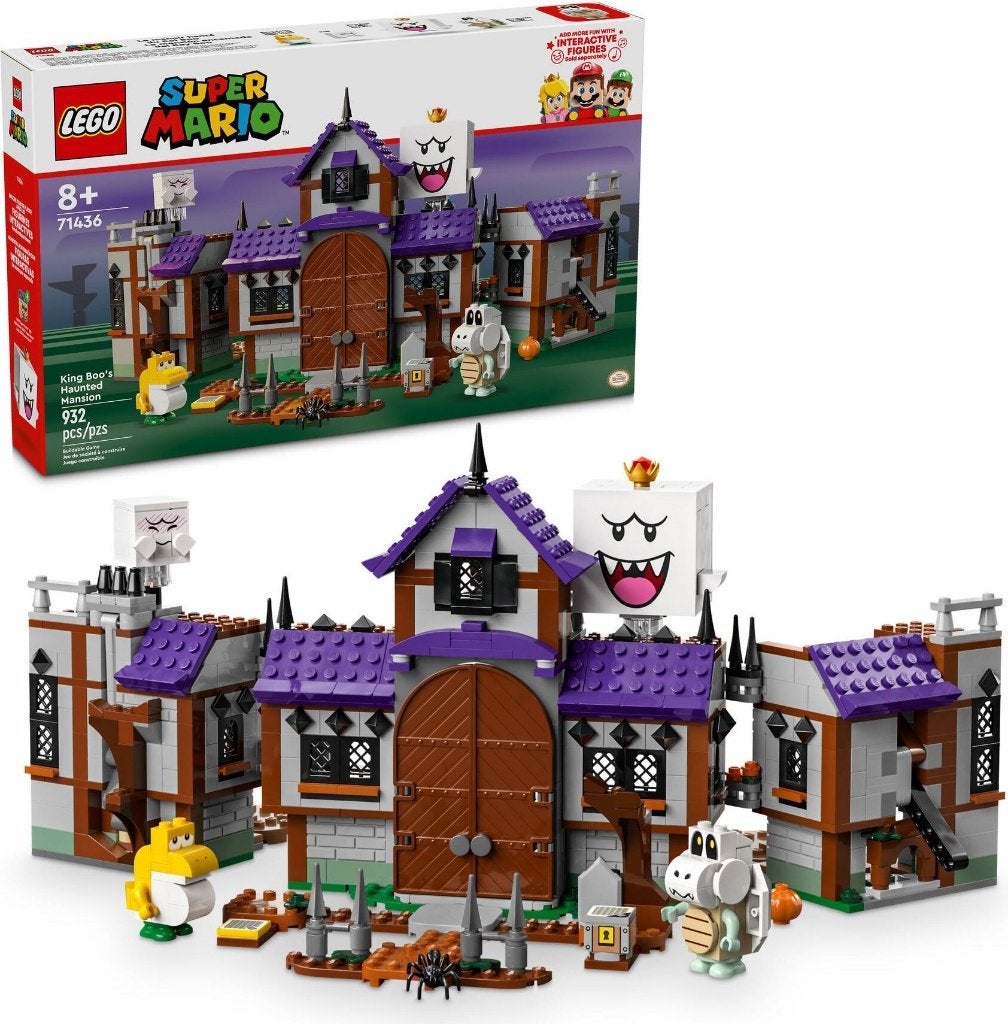 LEGO 71436 King Boo's Haunted Mansion (Super Mario), Overige thema's, Nieuw, Ophalen of Verzenden, Complete set