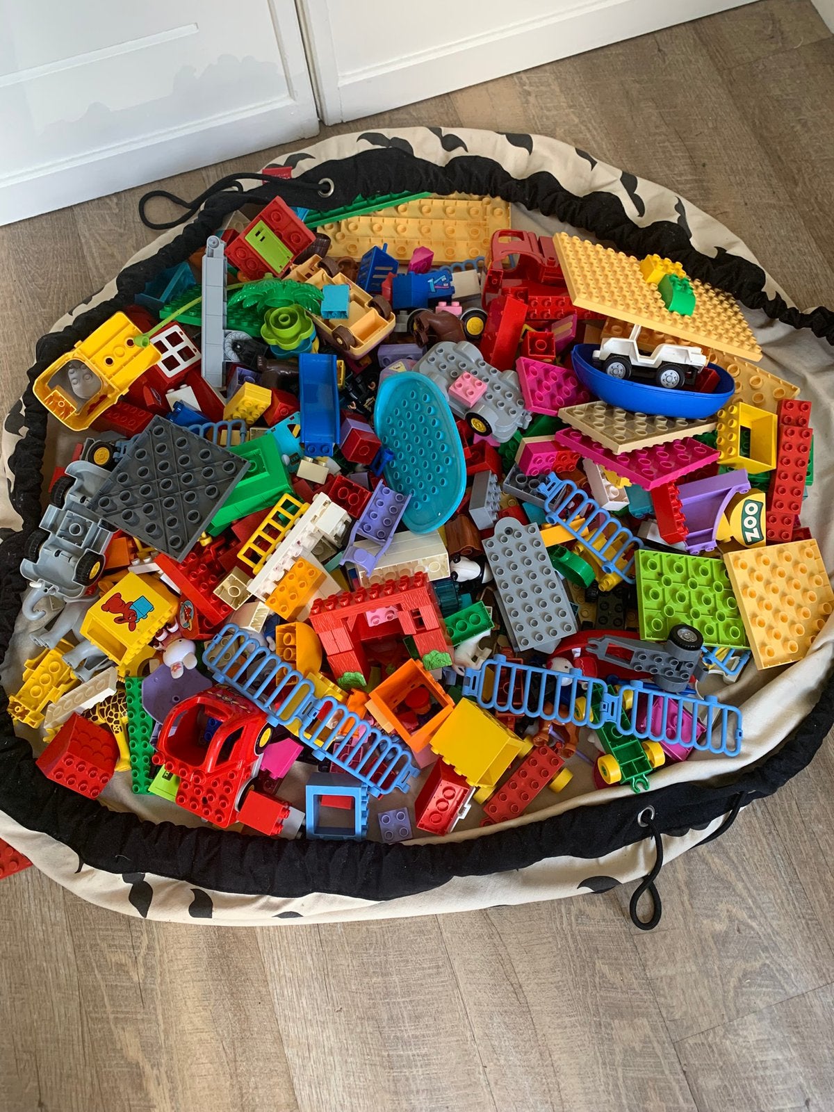 Grote Duplocollectie: Dierentuin, Brandweer, Hello Kitty en, Ophalen, Gebruikt, Overige merken