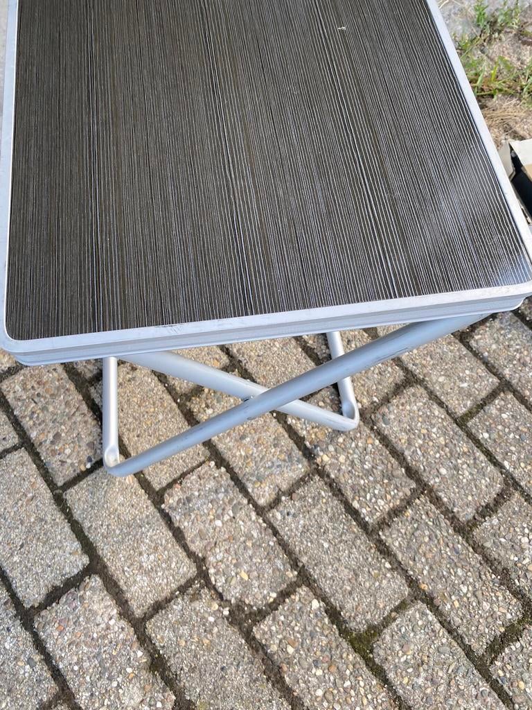 Tafel/krukje, Ophalen, Zo goed als nieuw, Campingstoel