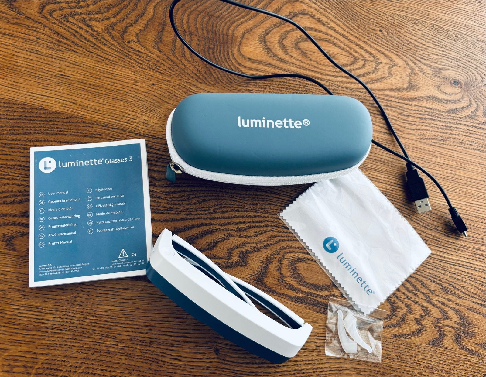 Luminette 3 lichttherapiebril (in nieuwstaat), Sport en Fitness, Ophalen of Verzenden, Nieuw, Overige typen