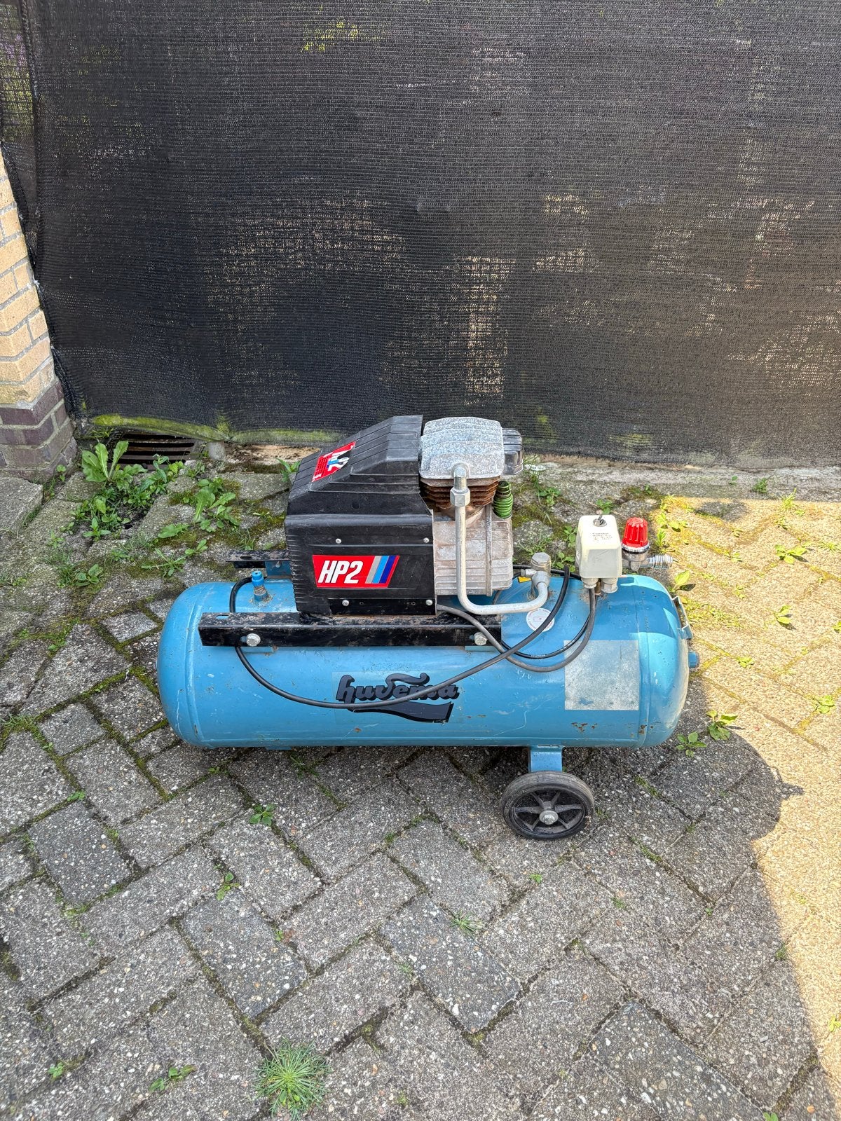 Huvema Fiac Compressor 230V 50 liter, Gebruikt, 6 tot 10 bar, Ophalen of Verzenden, 25 tot 100 liter