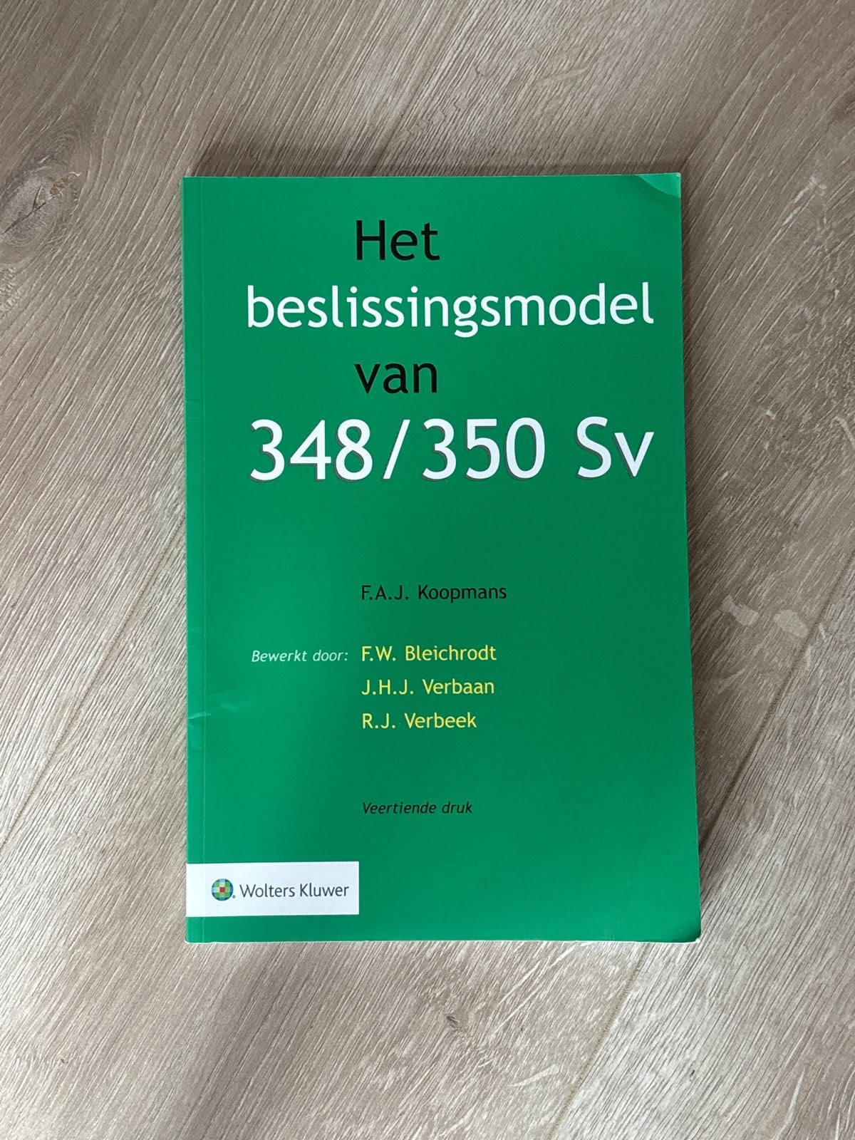 Het beslissingsmodel van 348/350 Sv - Nieuwstaat, Ophalen of Verzenden, Gamma, Nieuw, WO