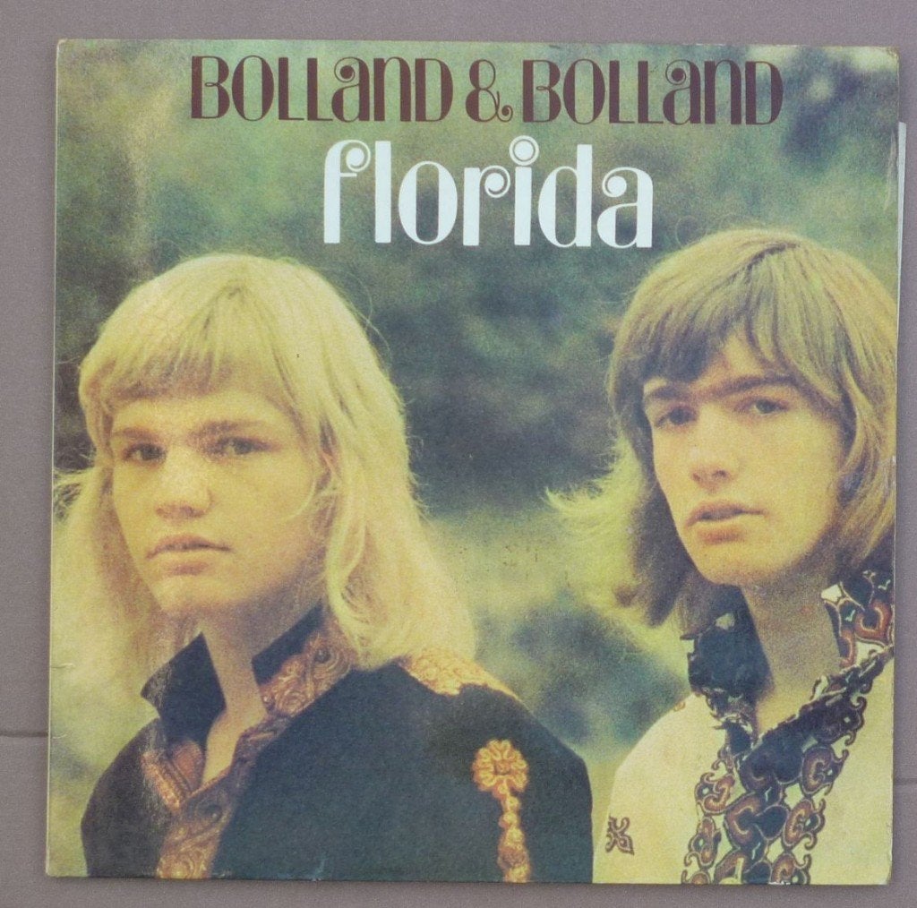 LP BOLLAND & BOLLAND Florida, Cd's en Dvd's, LP, Gebruikt, Pop, Ophalen of Verzenden