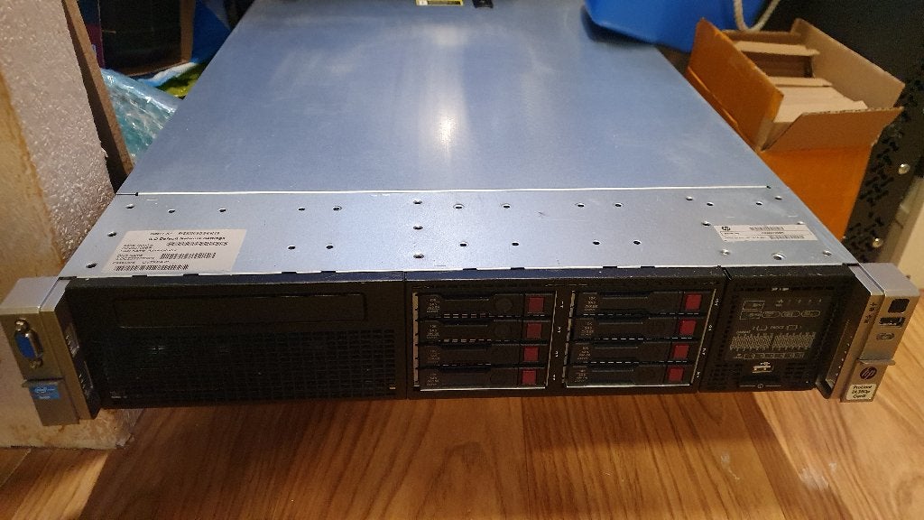 HP Proliant DL380P server, Ophalen, Gebruikt, 2 tot 3 Ghz, Hot swappable onderdelen