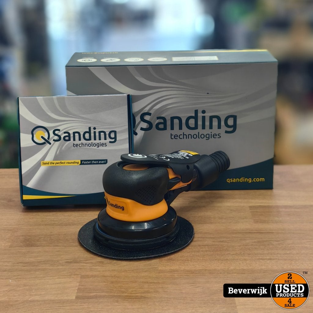 Pneumatic Q-Sander incl. Q-Backing Pad - ZGAN!, Flex Ltd., Gebruikt, https://flex.com/contact-us, Nobelstraat 10, 5807 GA Oostrum LB, Limburg, Nederland