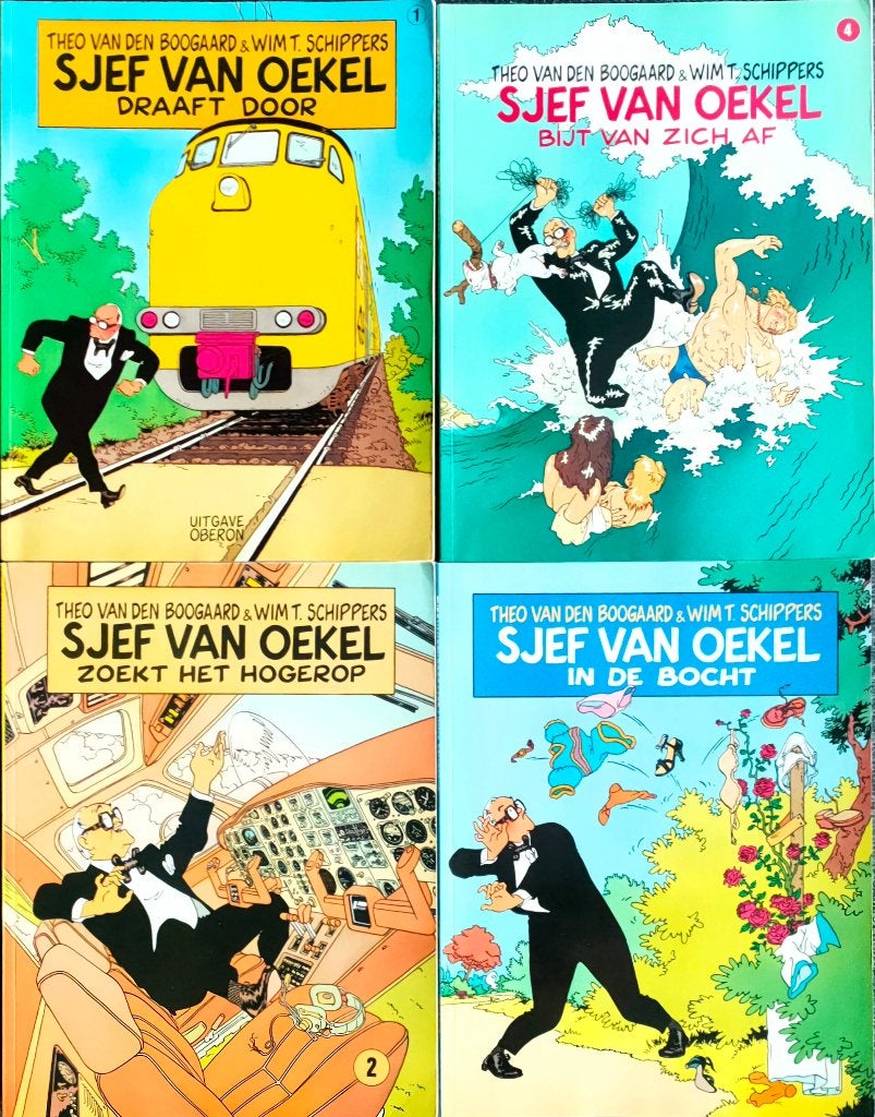 Sjef van Oekel, stripboeken, Meerdere stripboeken, Ophalen of Verzenden, Gelezen