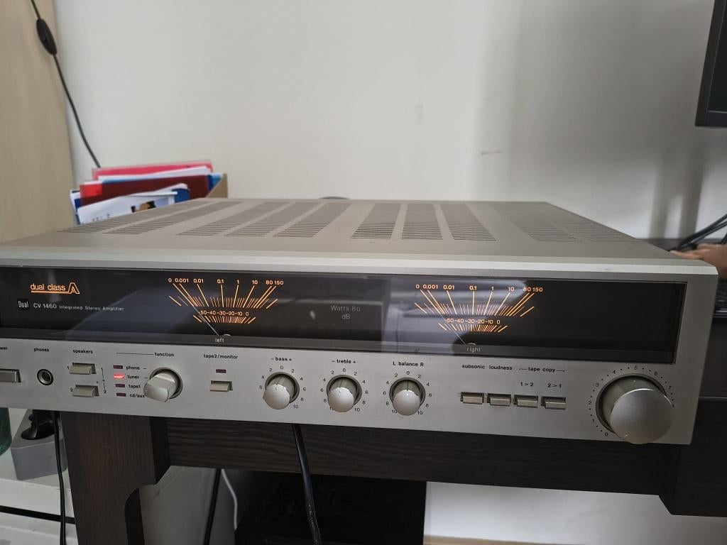 Dual CV1460 vintage versterker, Overige merken, Gebruikt, Ophalen of Verzenden, 60 tot 120 watt