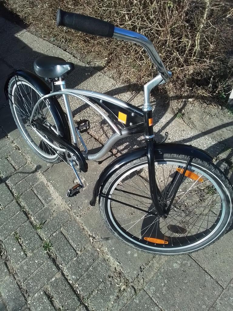 Orange jongens cruiser, Ophalen, Terugtraprem, Gebruikt, Staal