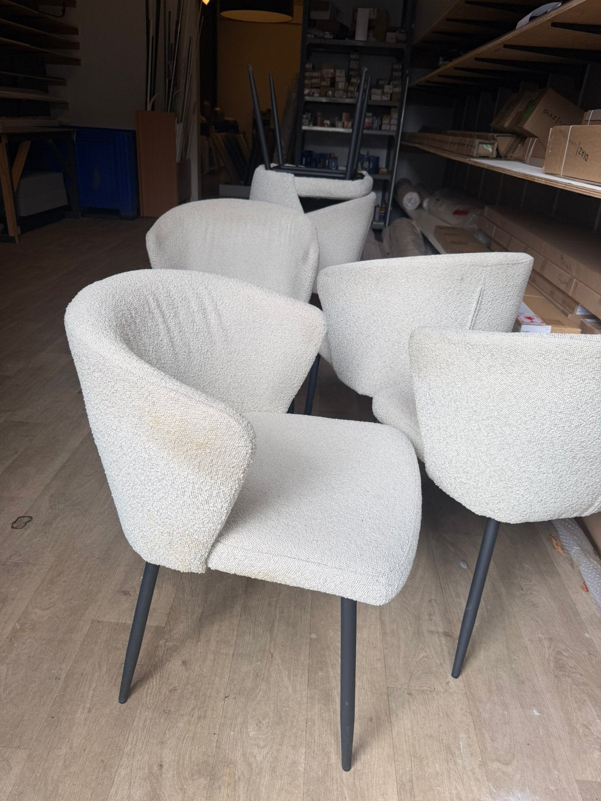6x gebruikte eetkamer stoelen Eleonora, Ophalen, Gebruikt, Vijf, Zes of meer stoelen