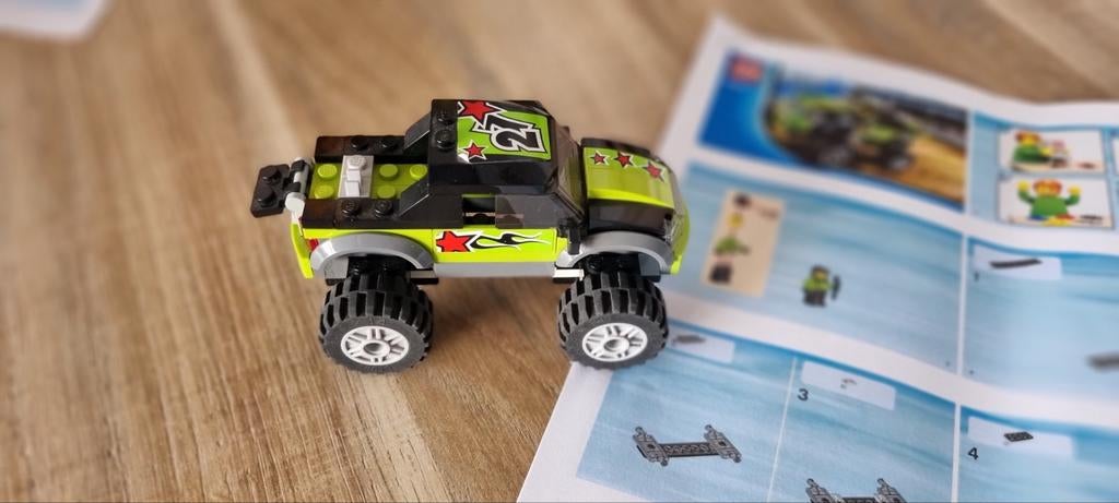 Lego City Monstertruck 27 - Zo goed als nieuw, City, Lego, Compleet, Ophalen of Verzenden