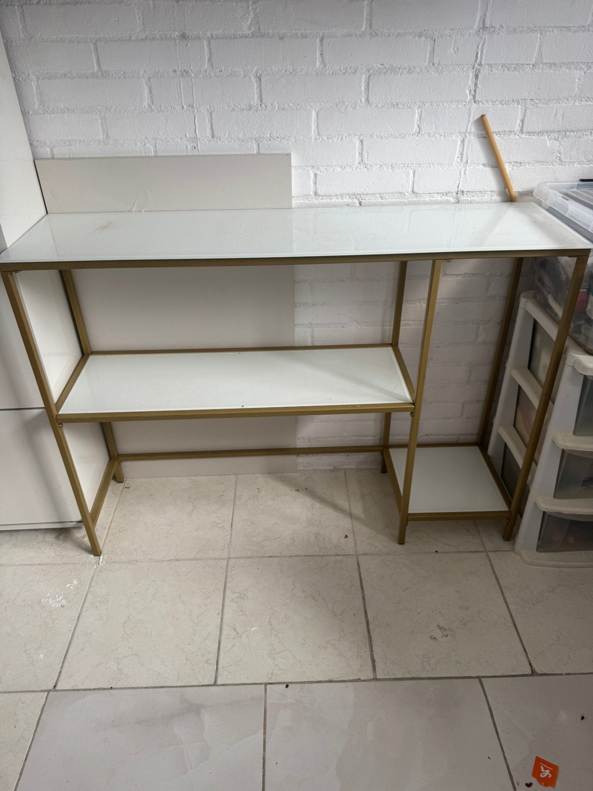 Side table, Ophalen, Zo goed als nieuw, 25 tot 50 cm, Rechthoekig
