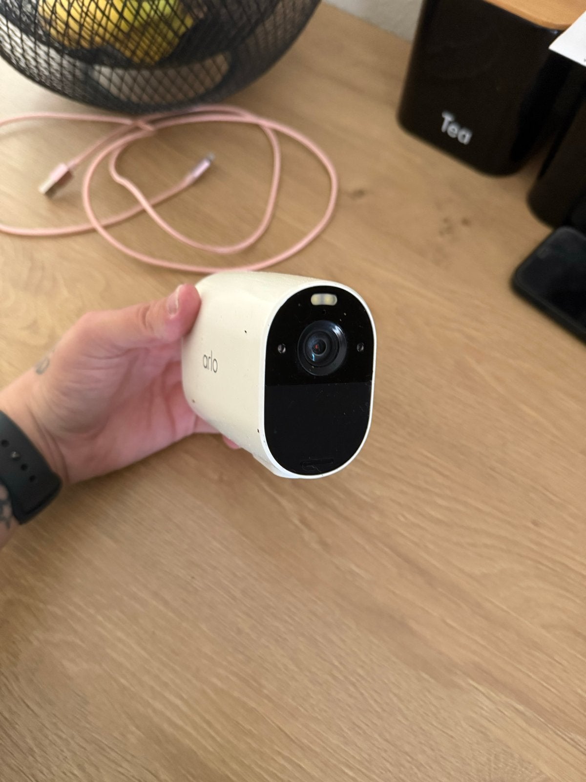 Arlo deurbel en camera set, Ophalen of Verzenden, Zo goed als nieuw, Buitencamera
