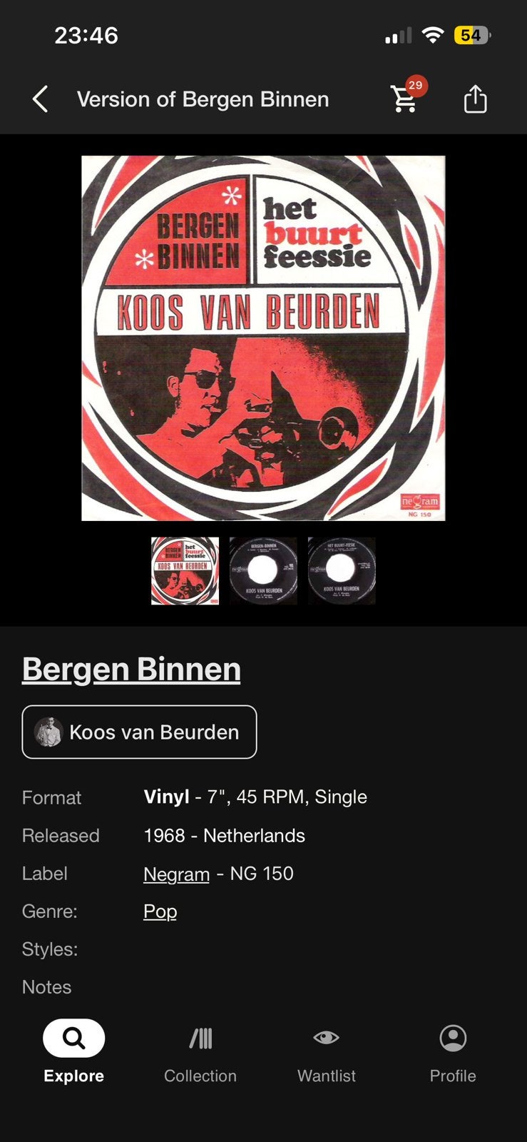 Gezocht Koos van Beurden bergen binnen, Ophalen of Verzenden, Zo goed als nieuw