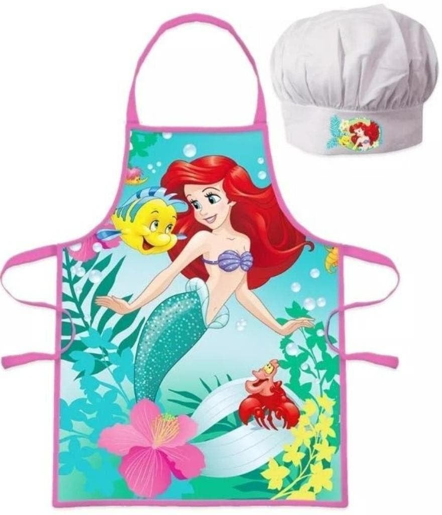 Disney Princess Ariel Keukenschort / Kokskleding /Kookschort, Meisje, Nieuw, Ophalen of Verzenden, Nvt