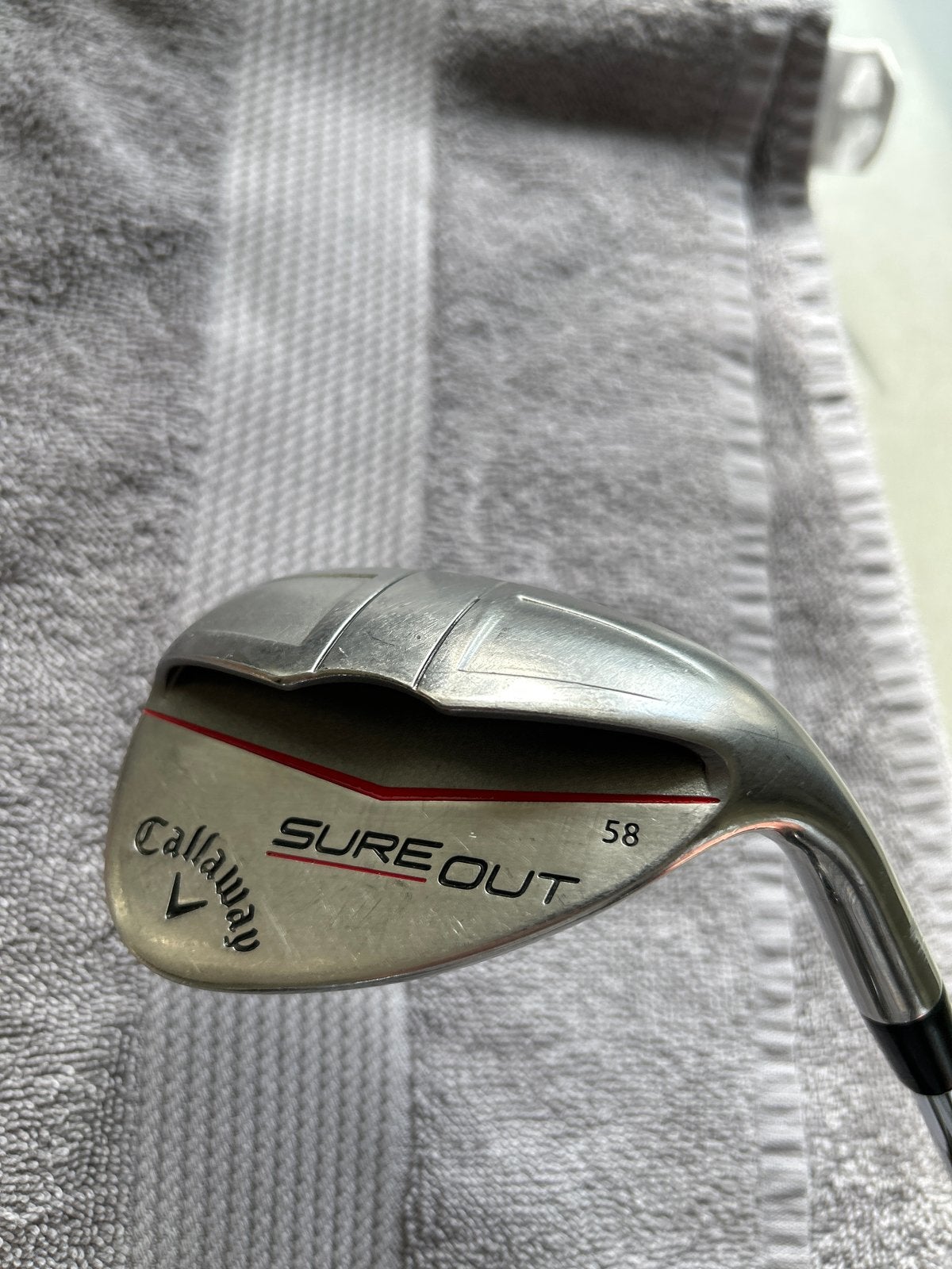 Callaway Sure Out Wedge 58 graden, Ophalen, Gebruikt, Club, Callaway