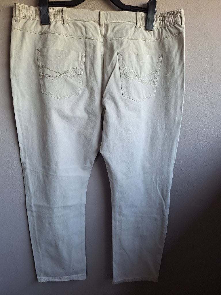 Lichte stretch broek van Charles Vögele, maat 54, Kleding | Dames, Maat 46/48 (XL) of groter, Ophalen of Verzenden, Lang, Charles Vögele
