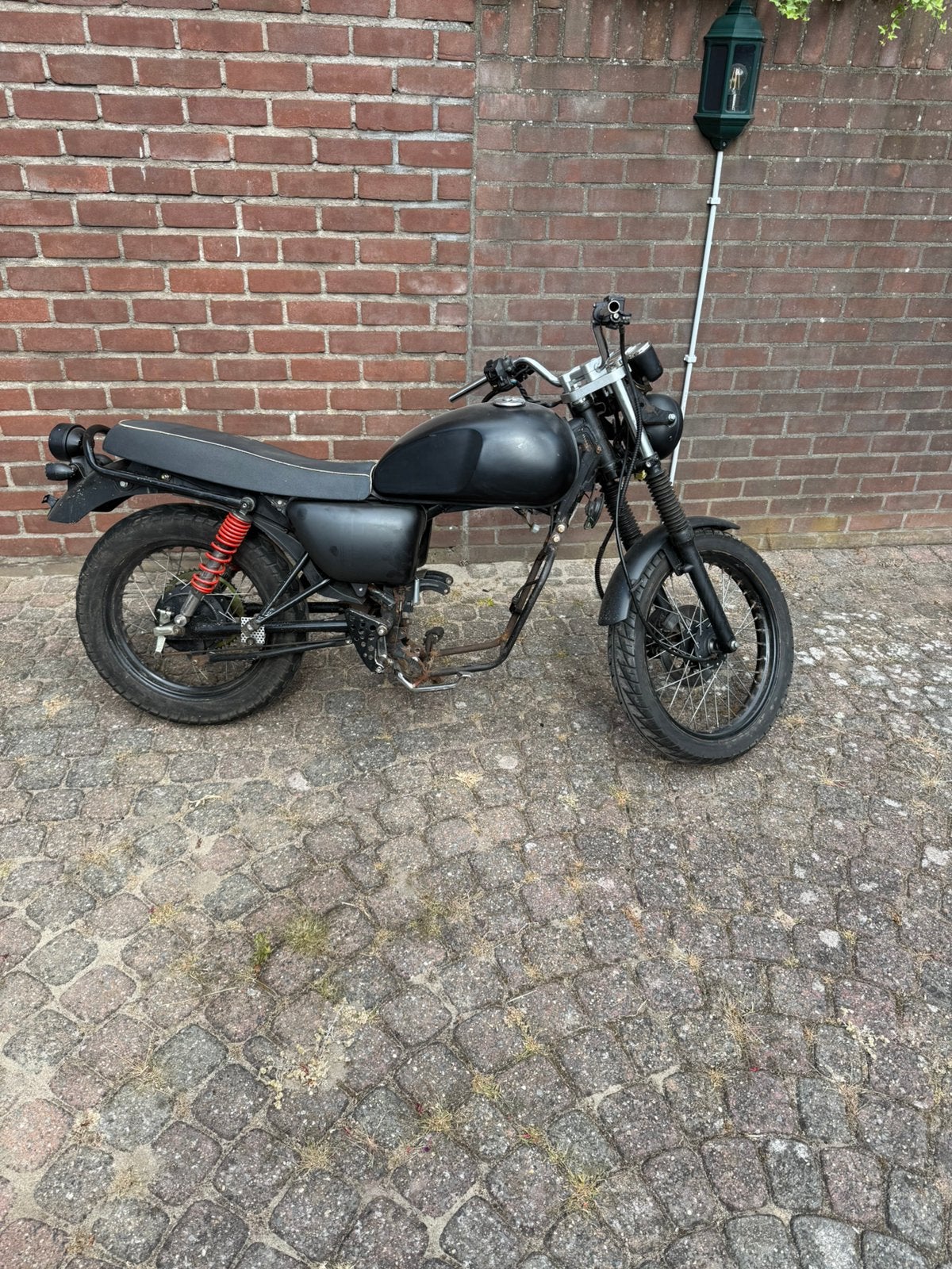 AGM caferacer rollend frame met kenteken, Ophalen, Gebruikt, Frame