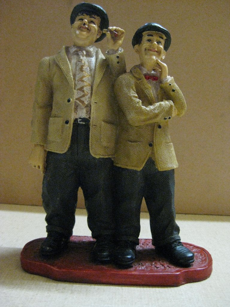 Laurel en Hardy Beeldje, Verzamelen, Beelden en Beeldjes, Ophalen of Verzenden, Zo goed als nieuw, Overige typen