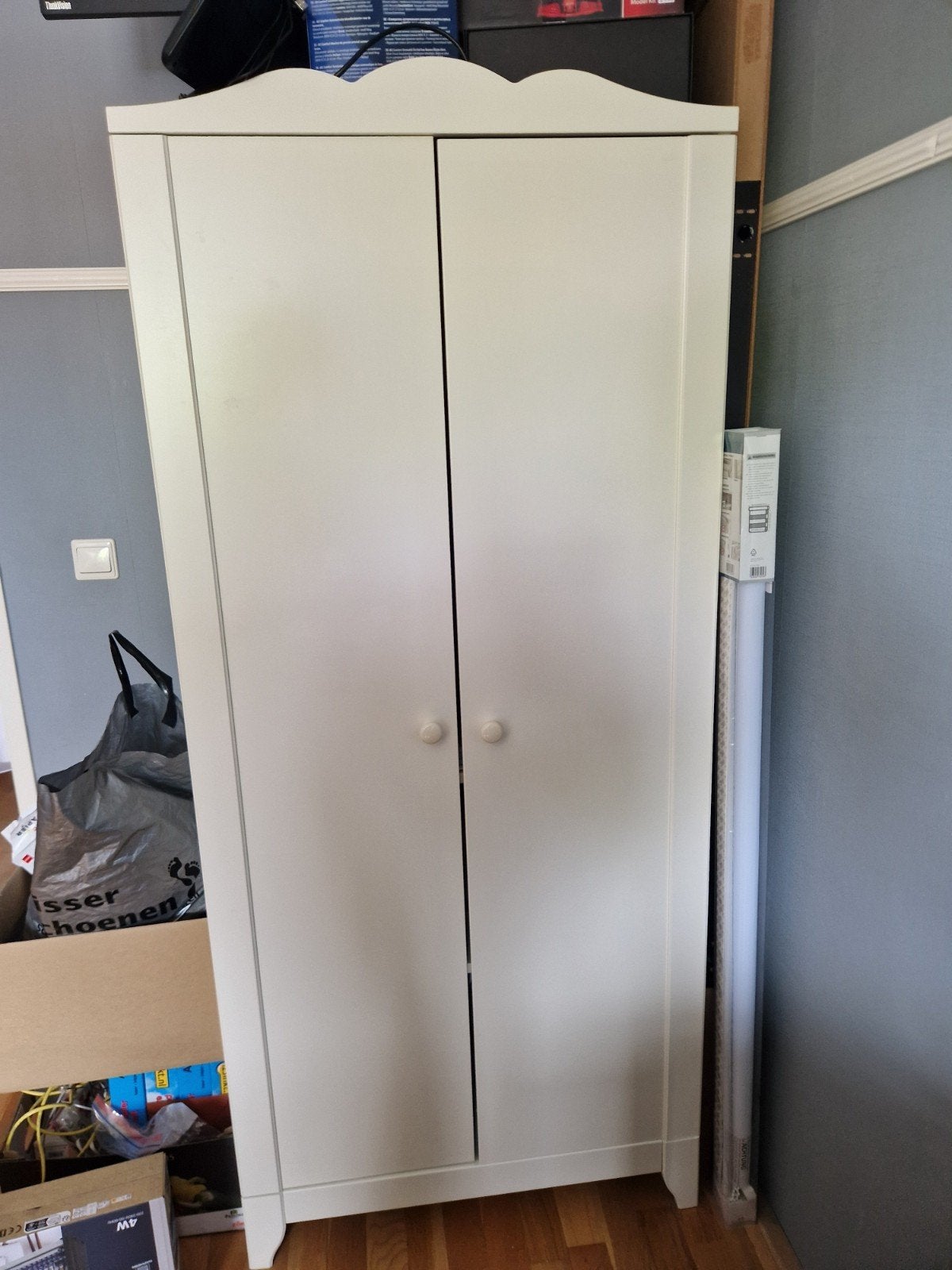 IKEA Hensvik kledingkast - wit, Huis en Inrichting, Ophalen, Met deur(en), 50 tot 100 cm, 150 tot 200 cm