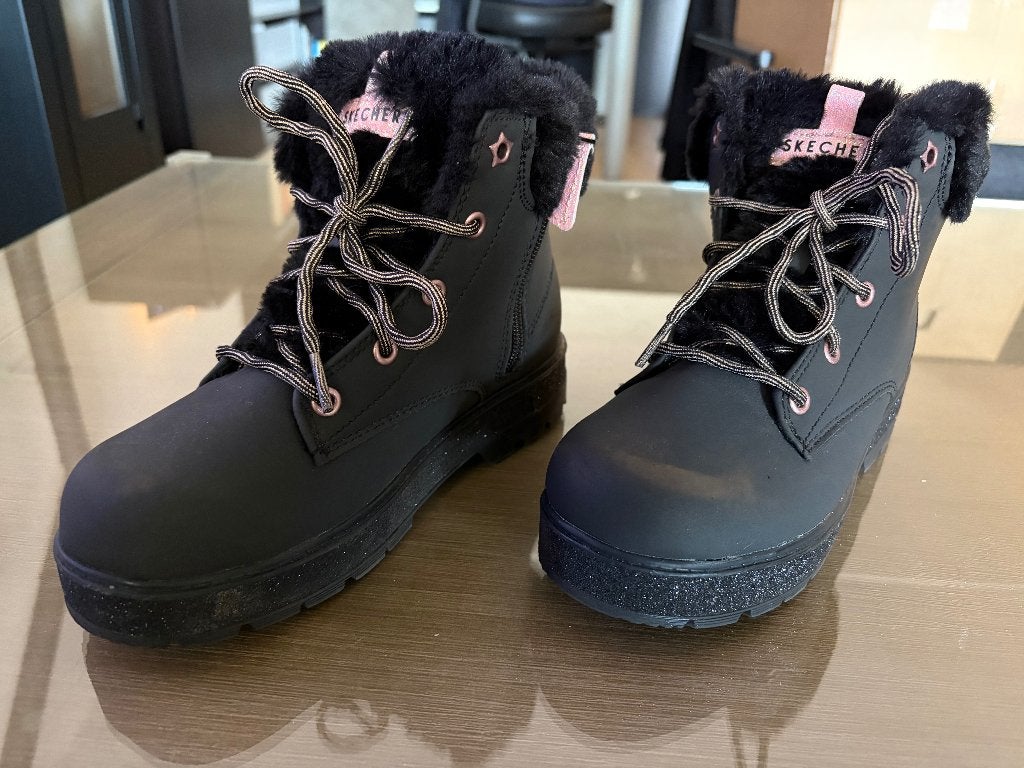 Skechers enkellaarsjes zwart maat 37, Zwart, Lage of Enkellaarzen, Nieuw, Ophalen of Verzenden
