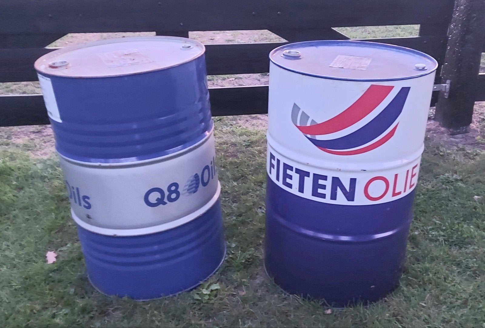 Olietonnen/Stooktonnen, Tuin en Terras, Vuurkorven, Ophalen of Verzenden, Gebruikt, Vuurton
