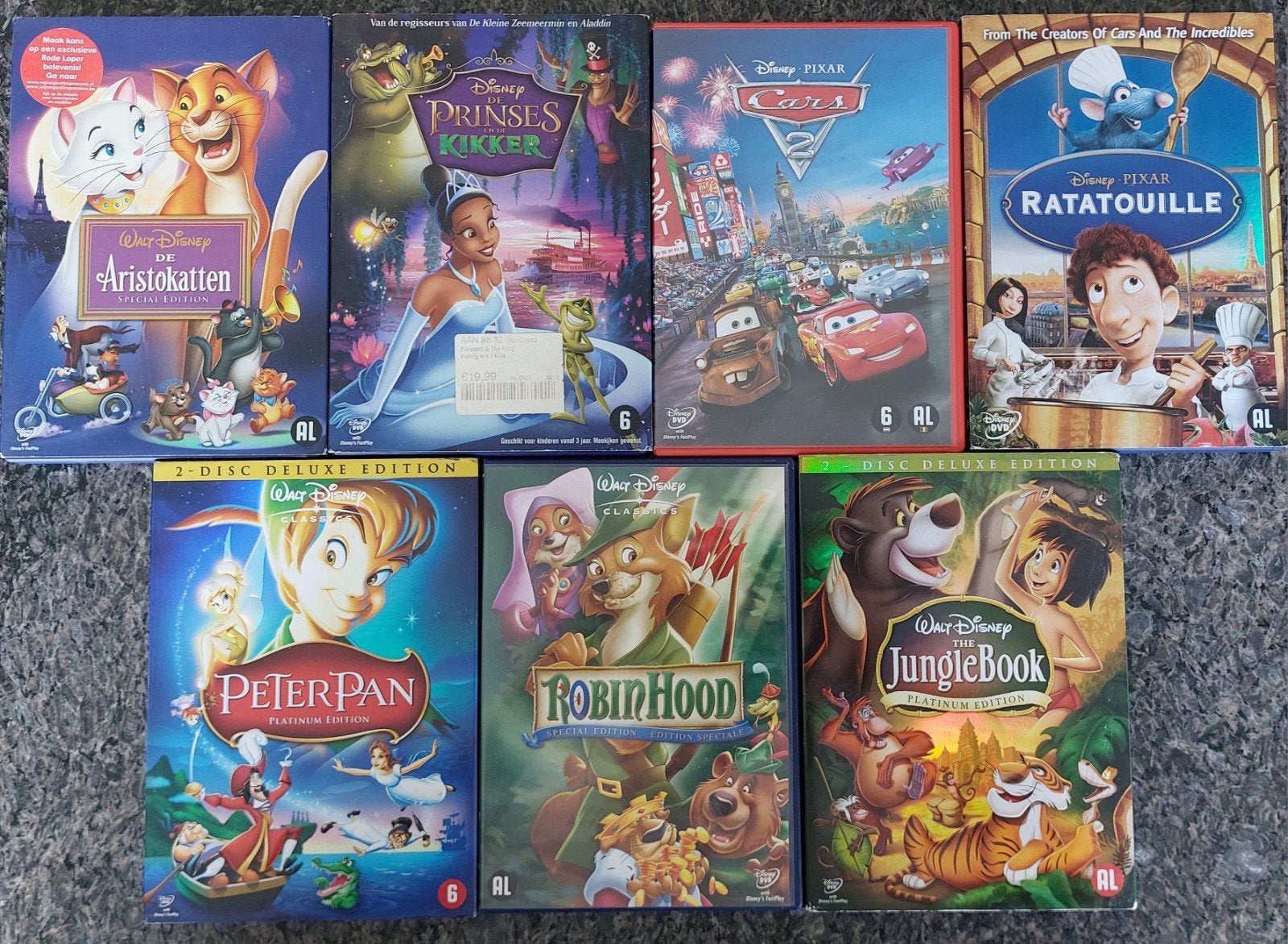 Dvd's Walt Disney, Cd's en Dvd's, Alle leeftijden, Ophalen of Verzenden, Zo goed als nieuw