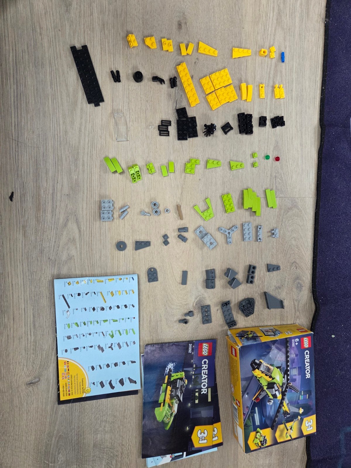 Lego Creator 31092 Helikopter Avontuur (3-in-1), Inclusief instructies, Gebruikt, Lego, Ophalen of Verzenden