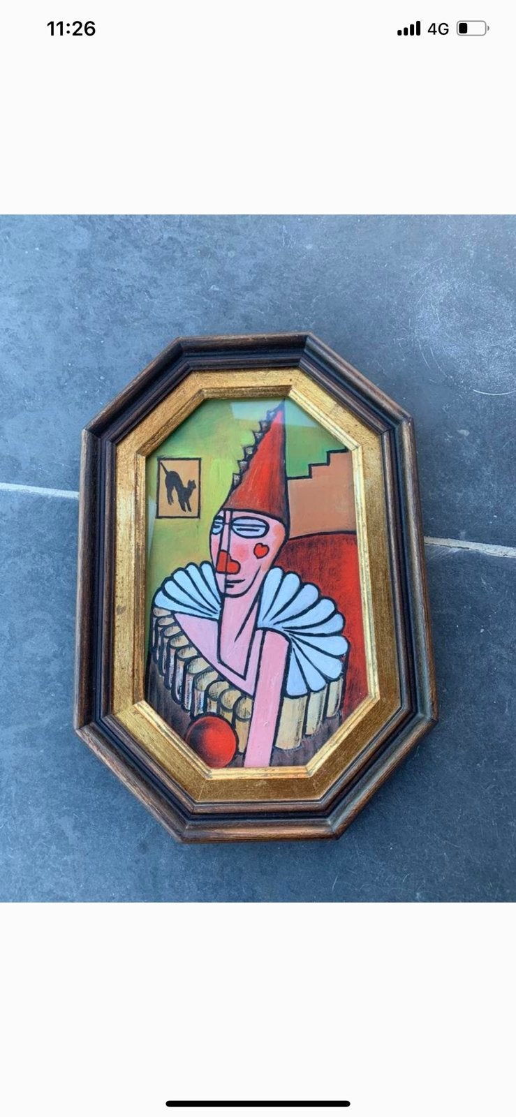 Antiek schilder, Ophalen of Verzenden