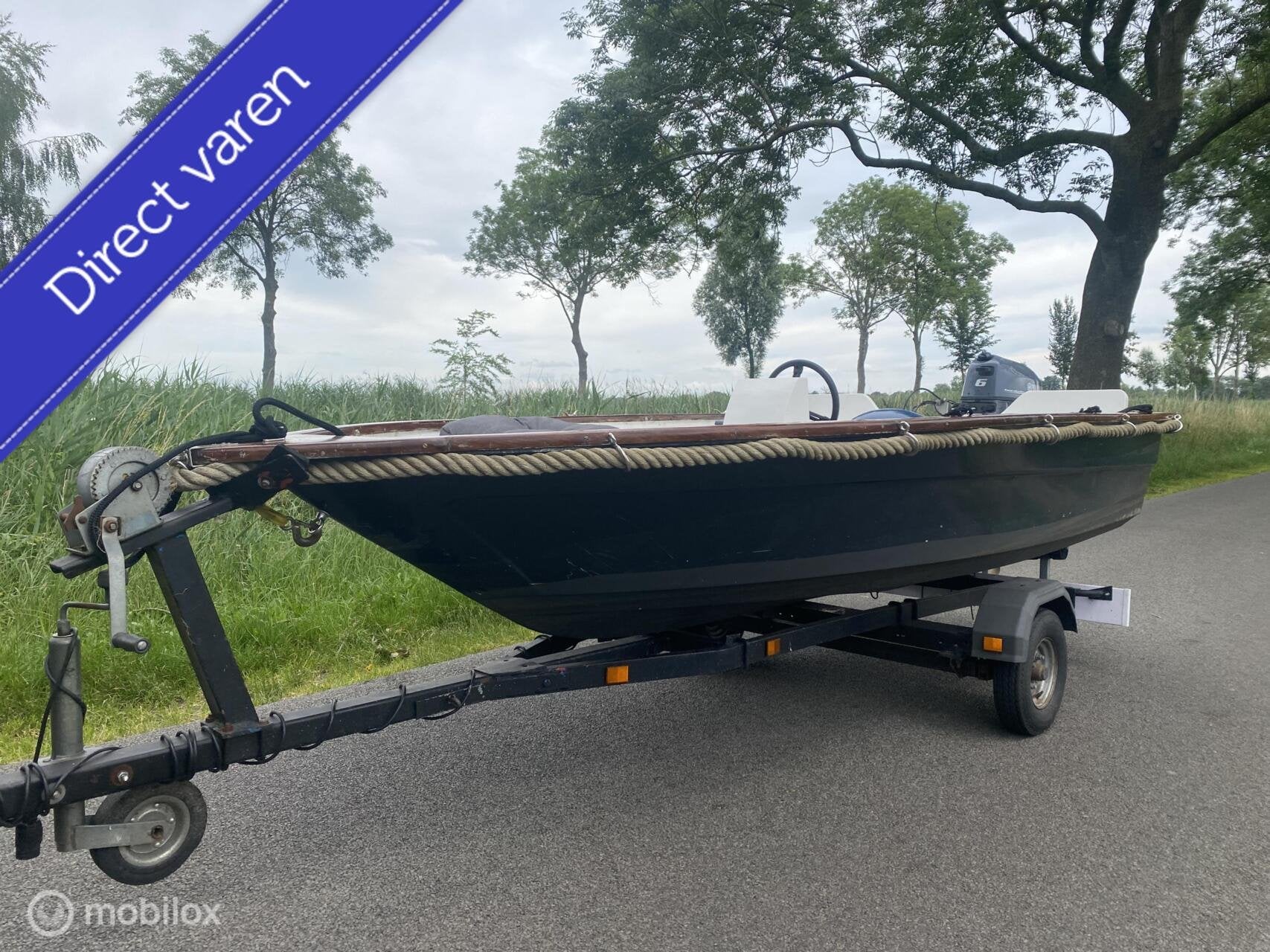 Console / Visboot / 6 pk Yamaha 4 takt uit 2017 / vaarklaar!, Benzine, Tot 10 pk