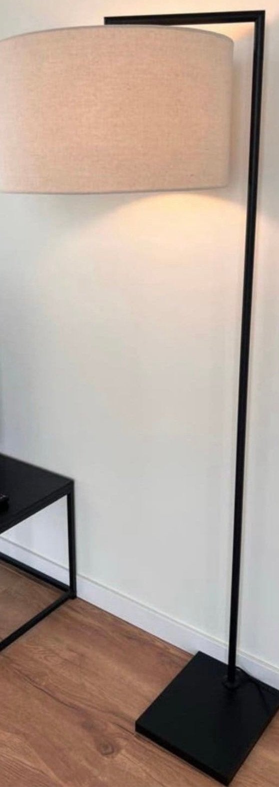 Prachtige japandi vloerlamp!, Huis en Inrichting, Lampen | Vloerlampen, Ophalen, Zo goed als nieuw, 150 tot 200 cm