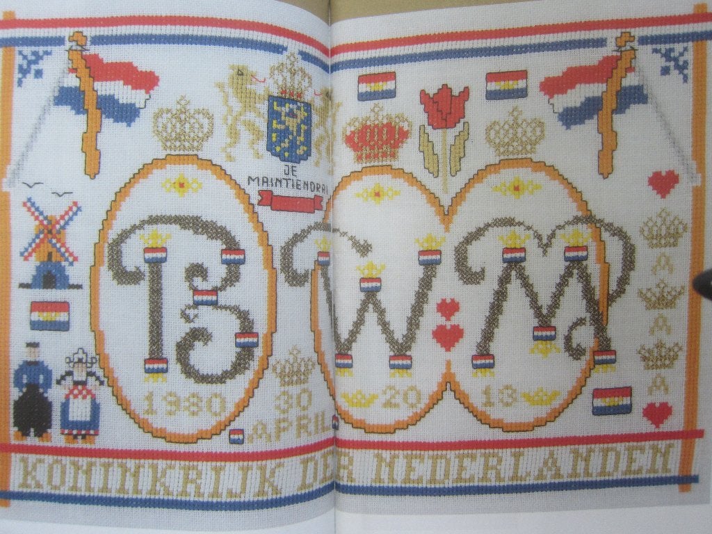 Koninklijke koningshuis borduurpatroonen gouden koets, Ophalen of Verzenden, Nieuw, Borduurpakket