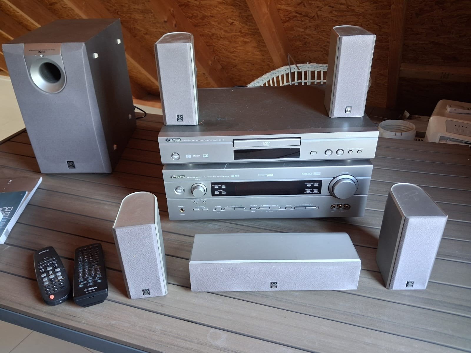 Yamaha surround systeem, Gebruikt, 70 watt of meer, 5.1-systeem, Overige spelers