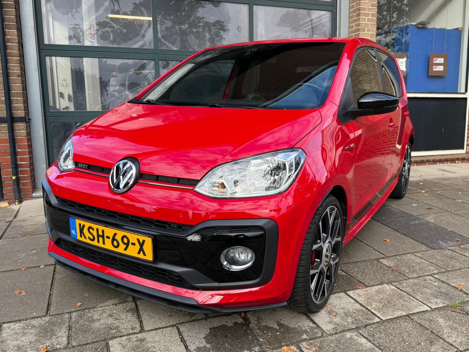 Volkswagen up! GTi 1.0 TSI 115PK 5D 2019 | 63dKm! | Cruise, Auto's, Voorwielaandrijving, Stof, 4 stoelen, Bedrijf