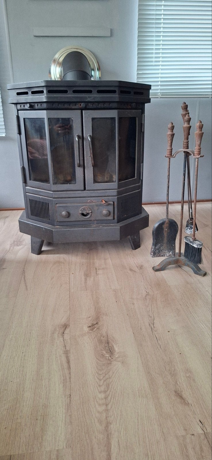 Reny houtkachel gebruikt, Ophalen, Gebruikt, Hout, Houtkachel