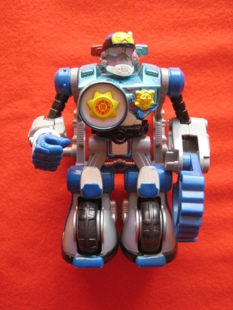 Rescue Heroes Robot, Lego vintage promo figuur, Ophalen of Verzenden, Zo goed als nieuw