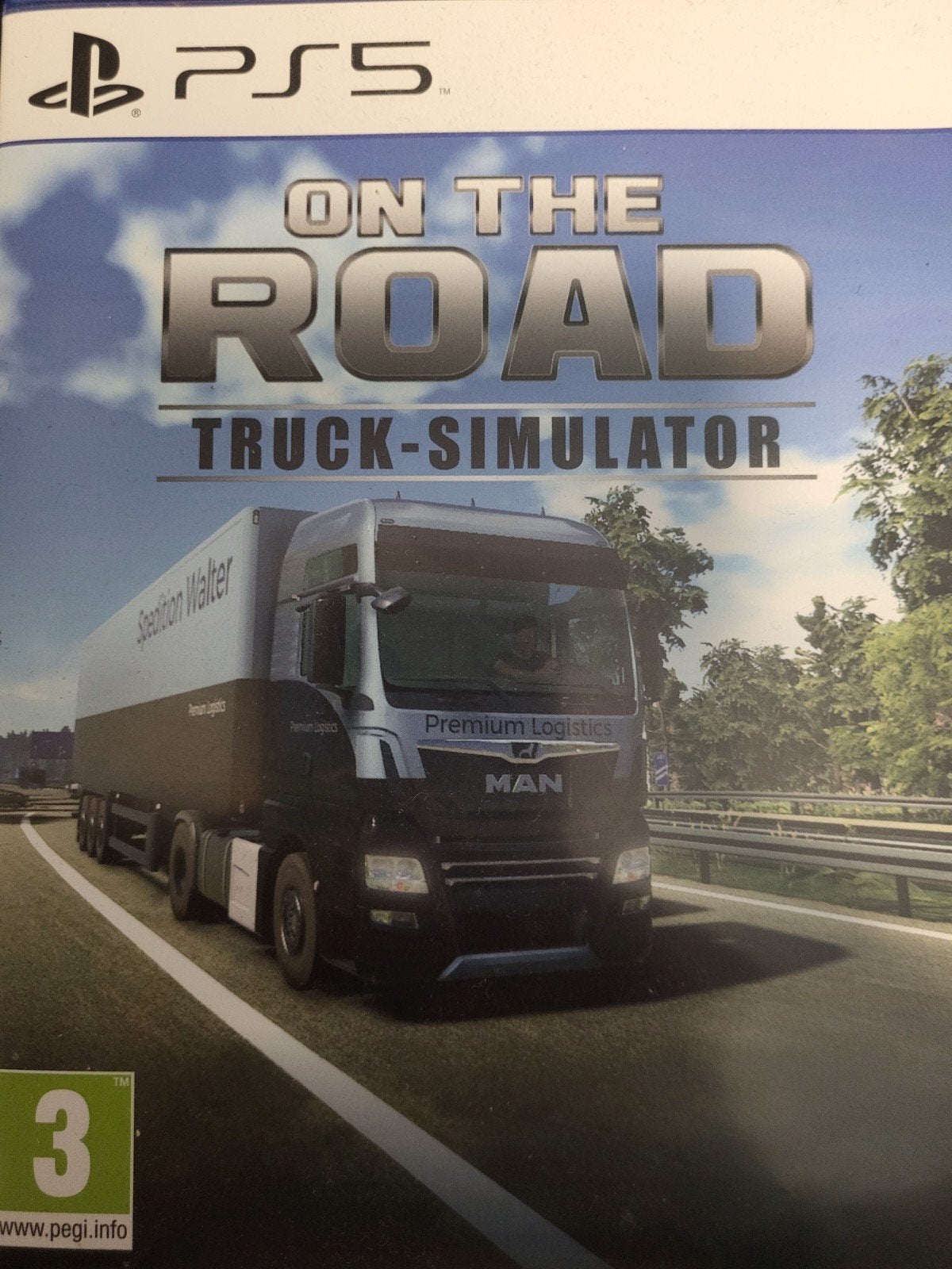 On The Road - Truck Simulator ps5, Ophalen of Verzenden, Zo goed als nieuw, Overige genres, Vanaf 3 jaar