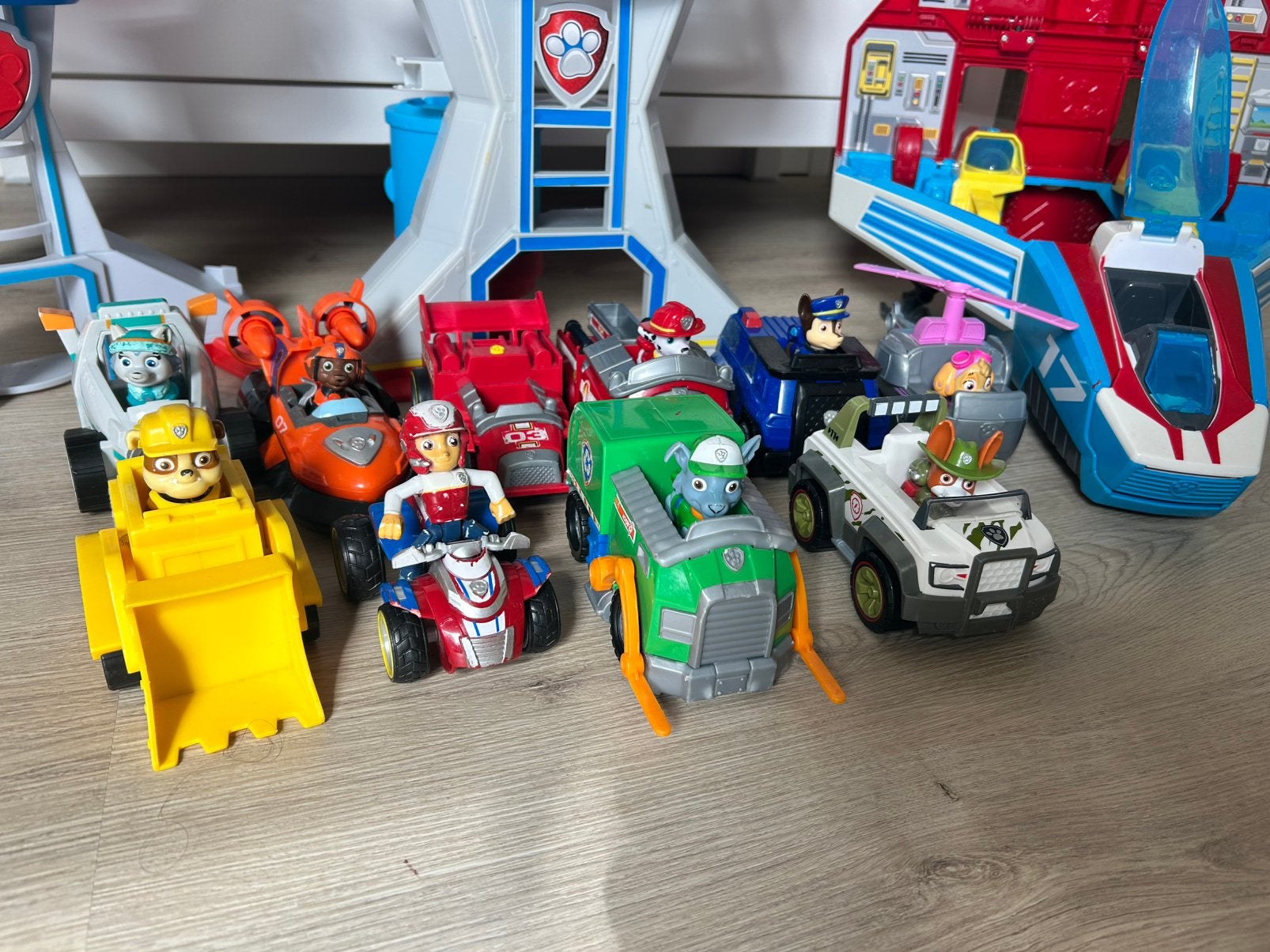 Paw patrol hele set met raket, G1, Ophalen, Gebruikt