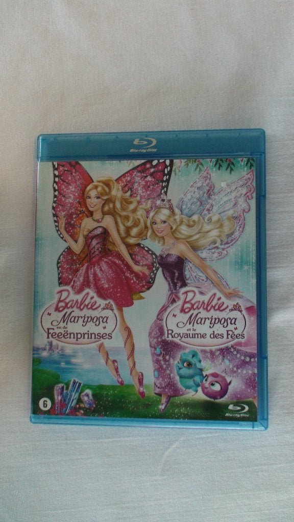 Barbie Mariposa en de Feeënprinses, Film, Ophalen of Verzenden, Blu-ray, Tekenfilms en Animatie