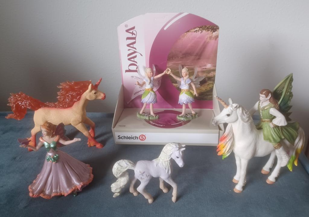 Schleich Bayala mystieke mythische figuren lot KIJK, Ophalen of Verzenden
